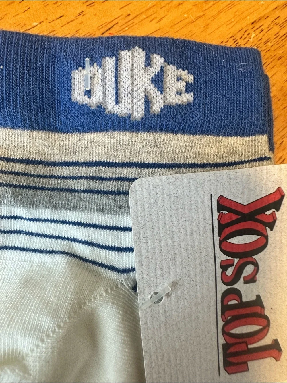 NWT Duke University ankle socks - plenty of stretch